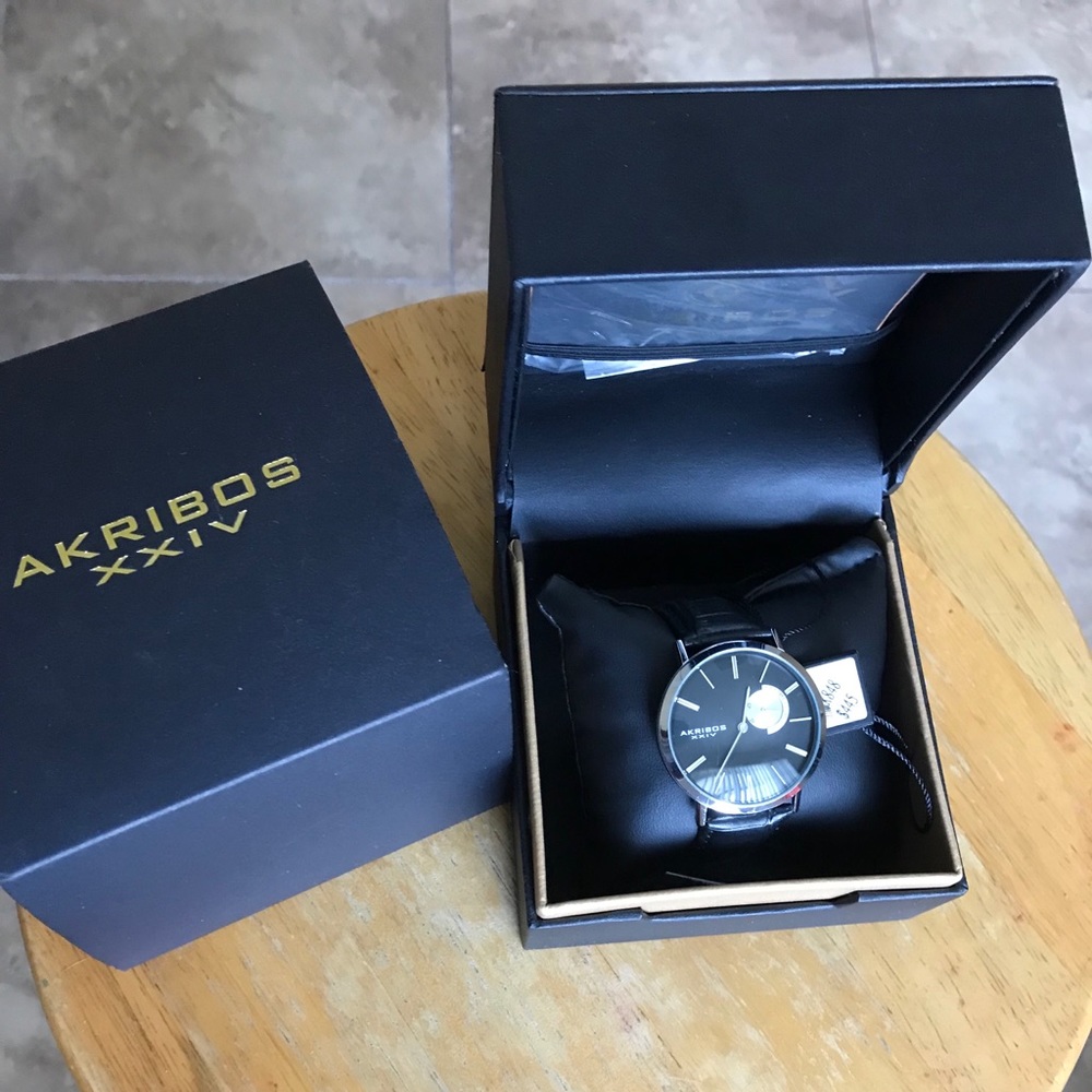 Akribos Xxiv Men’s Watch